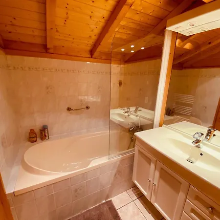 Traditionnel Avec Garage Double Et Terrasse - Fr-1-459-227 Chalet