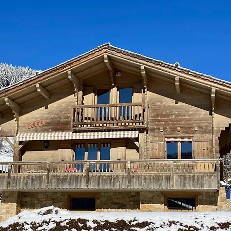 Traditionnel Avec Garage Double Et Terrasse - Fr-1-459-227 Chalet La Clusaz